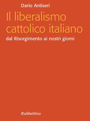 cover image of Il liberalismo cattolico italiano